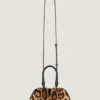 Mini Antigona øst-vest-veske i skinn med leopardmønster Mini Antigona øst-vest-veske i skinn med leopardmønster