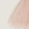 Mini-babydollkjole med nylonvolanger