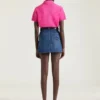 Mini-cargoskjørt i mellomblå denim Mini-cargoskjørt i mellomblå denim