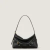 Mini Voyou Bag i skinnende skinn Mini Voyou Bag i skinnende skinn