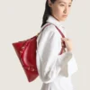 Mini Voyou Bag i skinnende skinn Mini Voyou Bag i skinnende skinn
