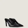 Mules med pigghæl i skinn Mules med pigghæl i skinn