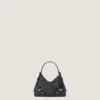 Nano Voyou Bag i skinn med strass Nano Voyou Bag i skinn med strass