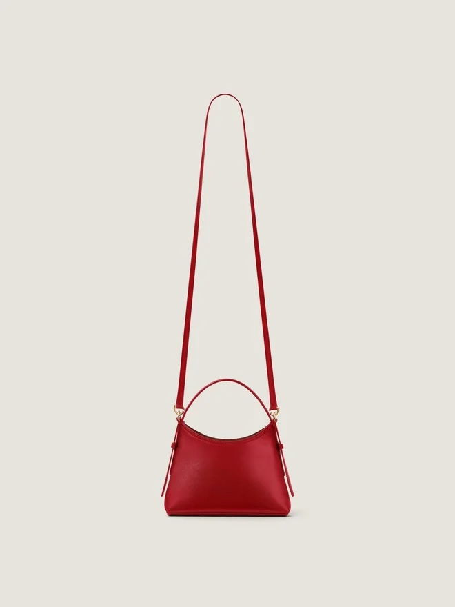 Nano Voyou Bag i skinnende skinn Nano Voyou Bag i skinnende skinn