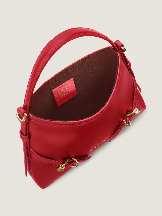 Nano Voyou Bag i skinnende skinn Nano Voyou Bag i skinnende skinn