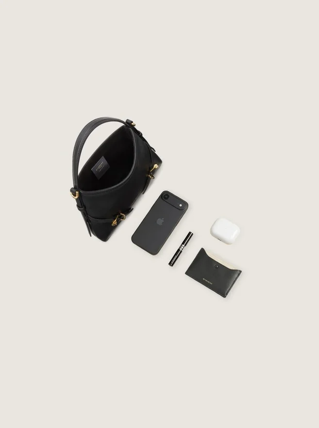 Nano Voyou Bag i skinnende skinn Nano Voyou Bag i skinnende skinn