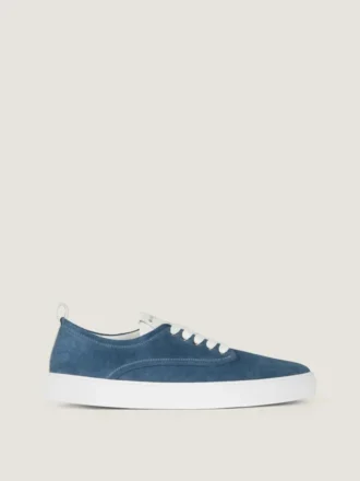 New City-sneakers i semsket skinn