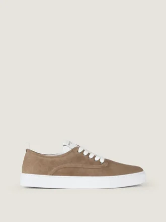 New City-sneakers i semsket skinn