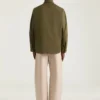 Overskjorte med couture-sømmer i bomull og Givenchy Paris-merke Overskjorte med couture-sømmer i bomull og Givenchy Paris-merke