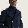 Peacoat i ull Peacoat i ull