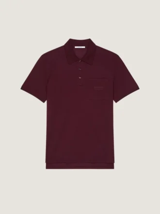 Polo i bomull med Givenchy-merke