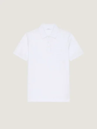 Polo i bomull med Givenchy-merke