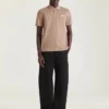 Polo i bomull med Givenchy Paris grosgrain Polo i bomull med Givenchy Paris grosgrain