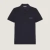 Polo i bomull med Givenchy Paris grosgrain Polo i bomull med Givenchy Paris grosgrain