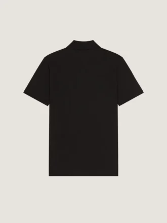 Polo i bomull med Givenchy Paris grosgrain