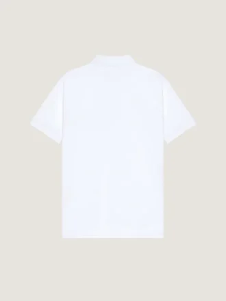 Polo i piké-bomull med Givenchy Paris-broderi