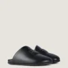 Puffy-mules i nappaskinn Puffy-mules i nappaskinn