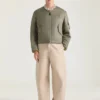 Couture Seam Bomber i nylon med Givenchy Paris-merke Couture Seam Bomber i nylon med Givenchy Paris-merke