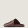 Puffy-mules i nappaskinn Puffy-mules i nappaskinn