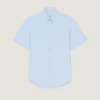 Skjorte i bomulls-oxford med Givenchy Paris-jacquard Skjorte i bomulls-oxford med Givenchy Paris-jacquard