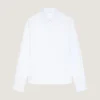 Skjorte i poplin med Givenchy-broderi Skjorte i poplin med Givenchy-broderi