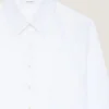 Skjorte i poplin med Givenchy-broderi Skjorte i poplin med Givenchy-broderi