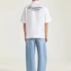 Skjorte i poplin med Givenchy-stempelprint