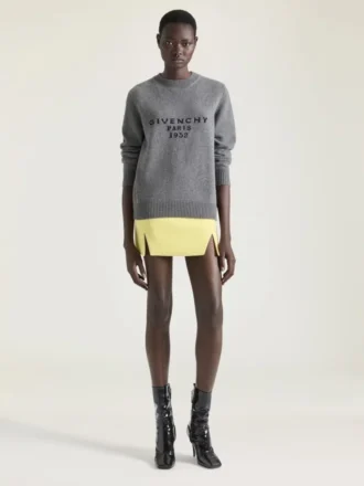 Genser i ull og kashmir med Givenchy-signatur