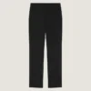 Slim Fit-skreddersydde bukser i crepe cady Slim Fit-skreddersydde bukser i crepe cady