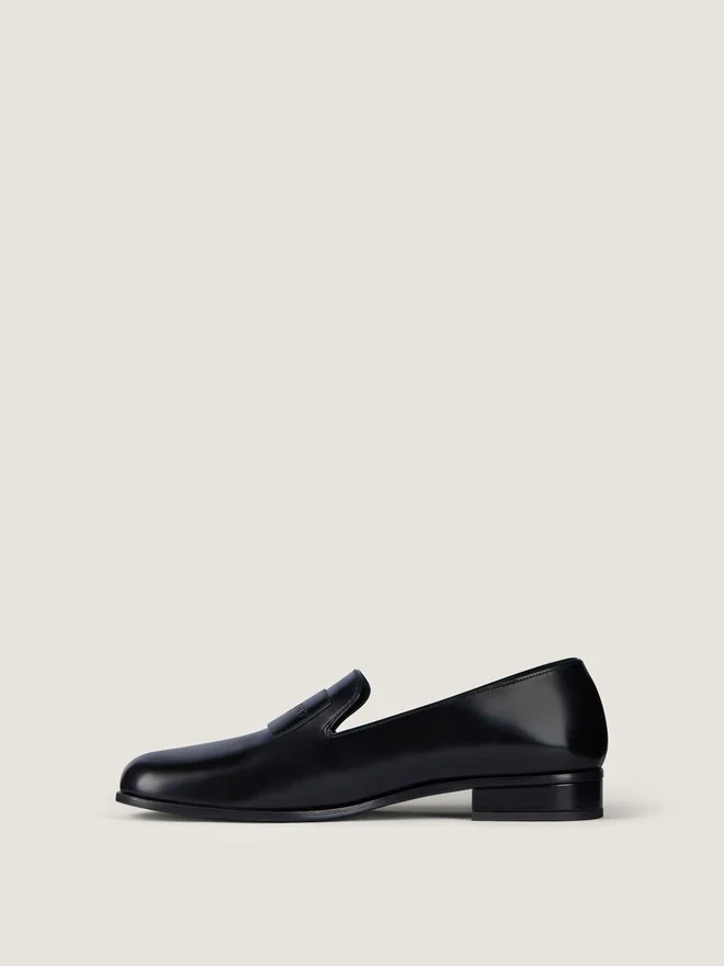 Smokingloafers i skinn Smokingloafers i skinn