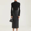 Spikete slingbacks i skinn Spikete slingbacks i skinn