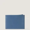 Stor veske i skinn med Antigona-stempel