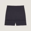 Strikkede shorts med mesh-detaljer Strikkede shorts med mesh-detaljer