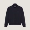 Sweatshirt med glidelås i ull og kashmir med Givenchy-merke Sweatshirt med glidelås i ull og kashmir med Givenchy-merke