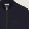 Sweatshirt med glidelås i ull og kashmir med Givenchy-merke Sweatshirt med glidelås i ull og kashmir med Givenchy-merke