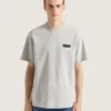 T-skjorte i bomull med Givenchy-merke T-skjorte i bomull med Givenchy-merke