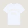 T-skjorte i bomull med Givenchy Paris-broderi