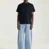 T-skjorte i bomull med Givenchy Paris Gros Grain