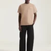 T-skjorte i bomull med Givenchy Paris Gros Grain T-skjorte i bomull med Givenchy Paris Gros Grain