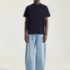 T-skjorte i bomull med Givenchy Paris Gros Grain T-skjorte i bomull med Givenchy Paris Gros Grain