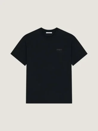 T-skjorte i bomull med Givenchy Paris Gros Grain