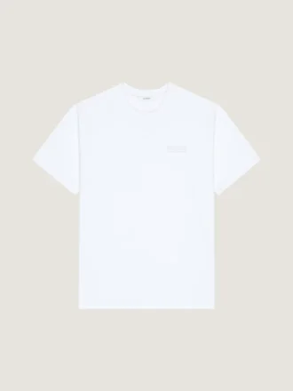 T-skjorte i bomull med Givenchy Paris Gros Grain