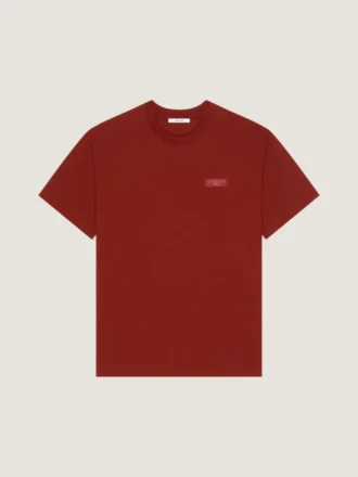T-skjorte i bomull med Givenchy Paris Gros Grain