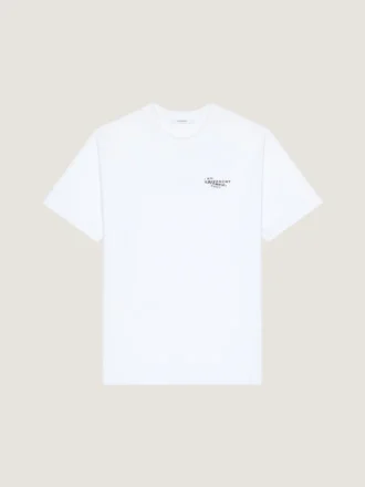 T-skjorte i bomull med Givenchy-stempelprint