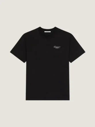T-skjorte i bomull med Givenchy-stempelprint