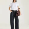 T-skjorte i bomull med Givenchy-stempelprint