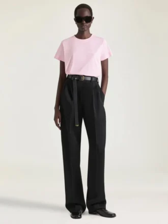 T-skjorte i bomull med Givenchy-stempelprint