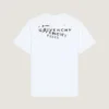 T-skjorte i bomull med Givenchy-stempelprint T-skjorte i bomull med Givenchy-stempelprint