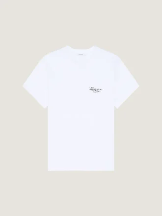 T-skjorte i bomull med Givenchy-stempelprint