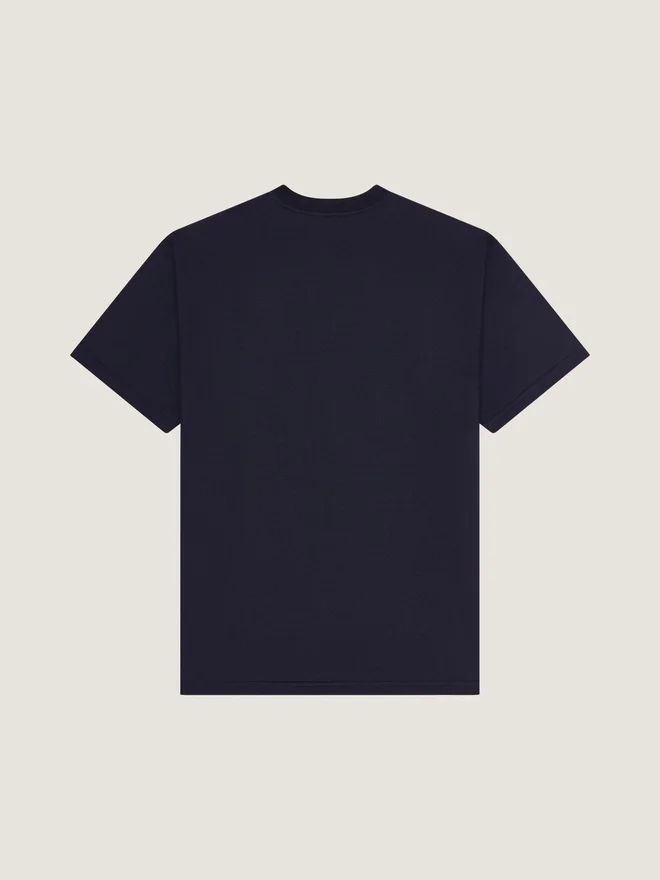 T-skjorte i bomull og silke med Givenchy Paris-jacquard T-skjorte i bomull og silke med Givenchy Paris-jacquard
